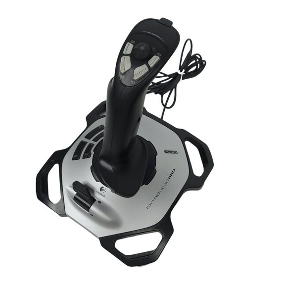 Logitech Extreme 3D Pro Joystick USB Controller Windows Flight Simulator JUK-17 - Picture 1 of 12